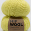 gul tykt fargerikt nettbutikk Hip Wool mulesingfri dyrevennlig garn knallgult
