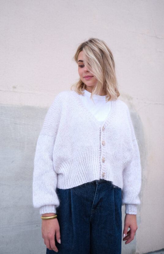 strikkejakke dame inspirasjon strikkeoppskrift cardigan til dame i merino