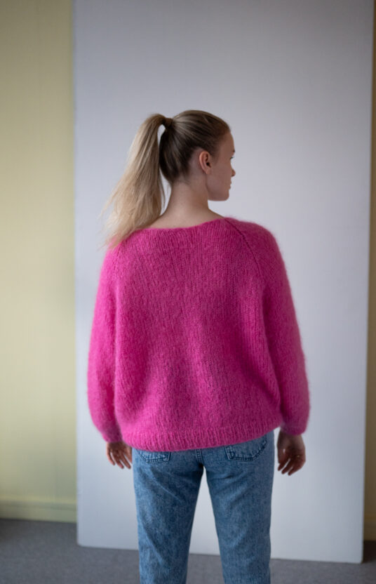 - HipKnitShop strikkegenser mohair oppskrift