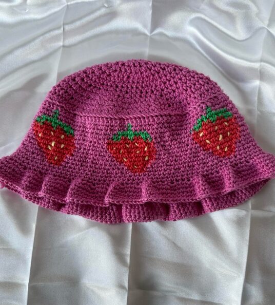heklet hatt for nybegynnere