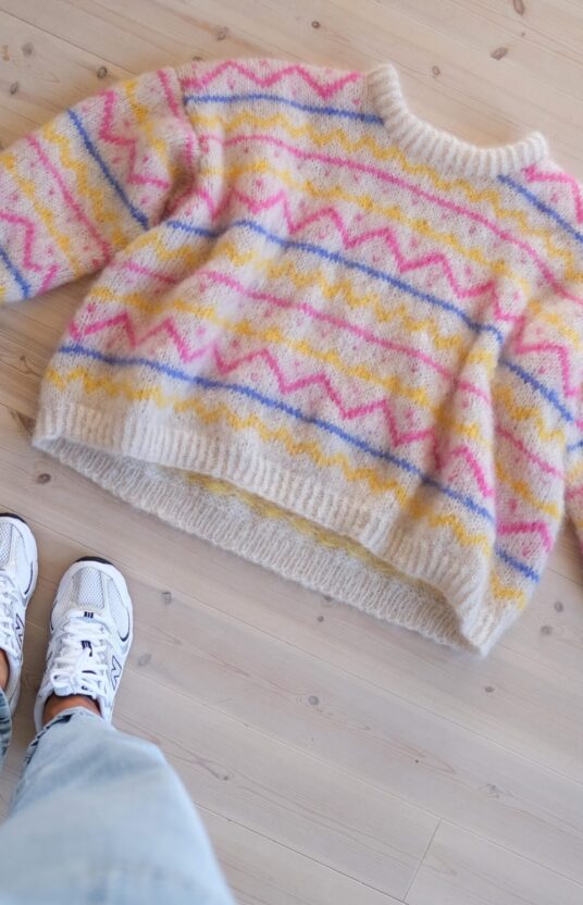 fluff mohair knitting pattern