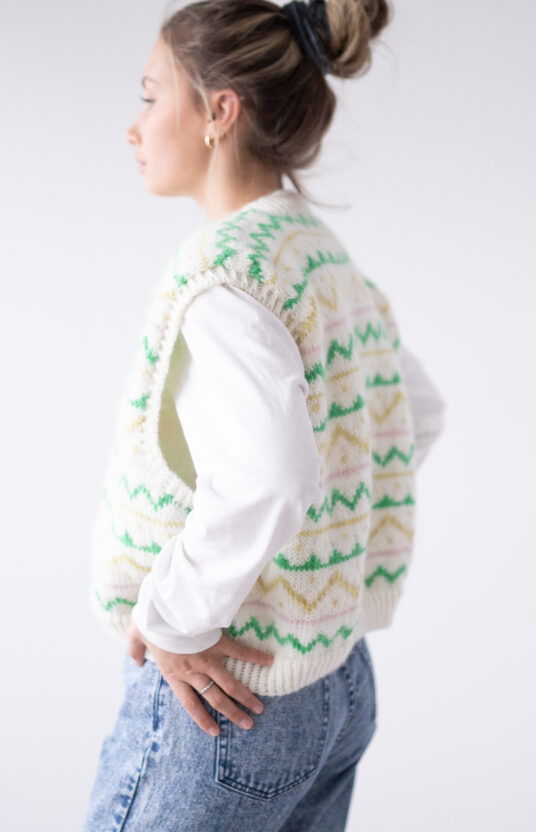 Tivoli vest Hip Wool garnpakke