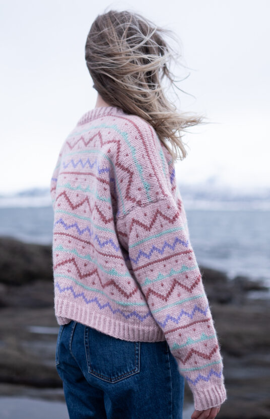 beginner friendly pattern knitting women sweater