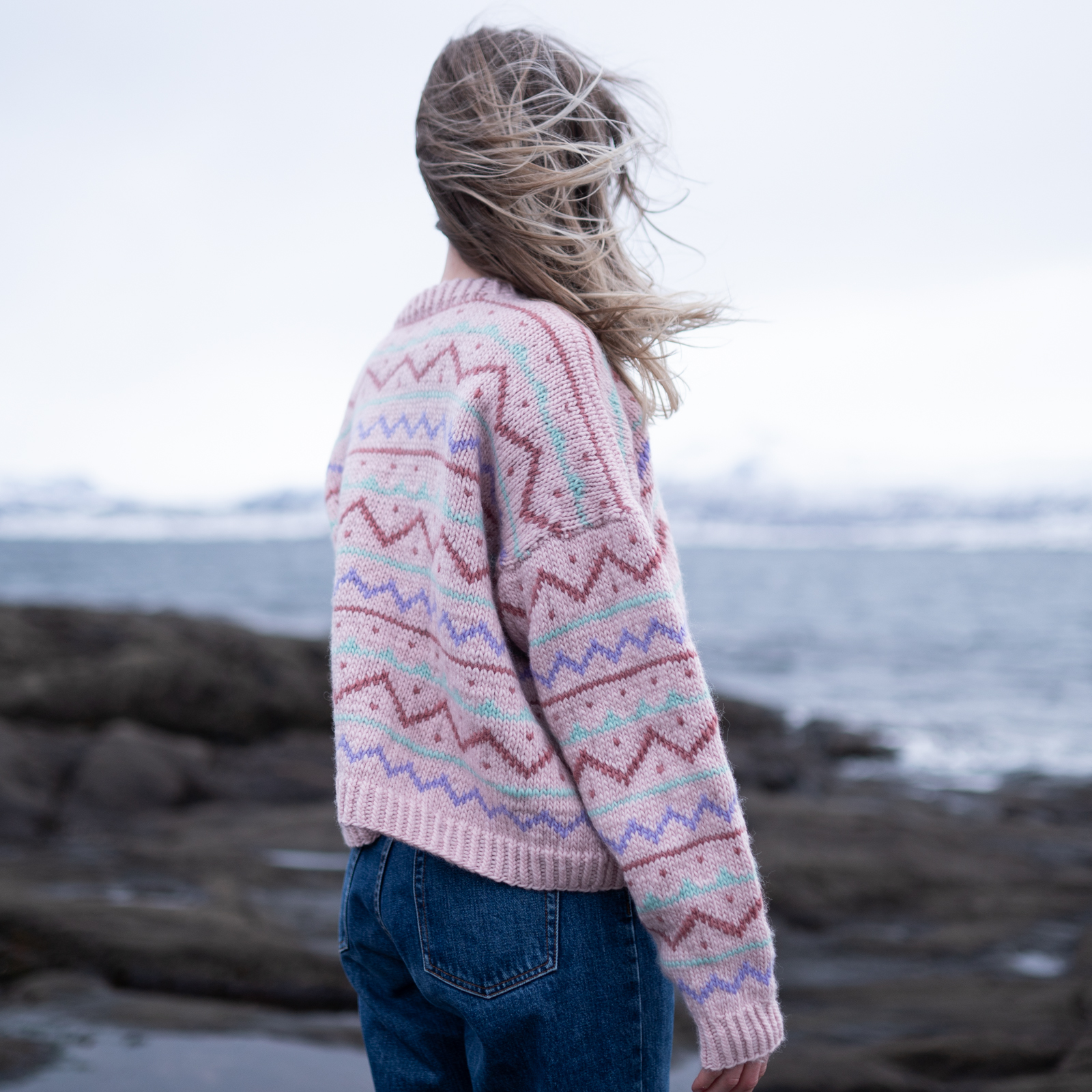 103045-Tivoli-Sweater-Womens-Kit - HipKnitShop beginner friendly pattern knitting women sweater