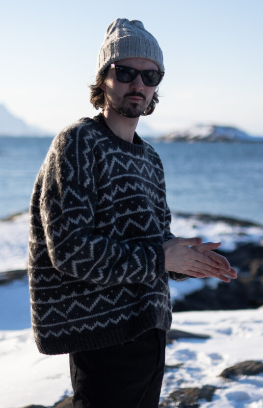 beanie men knit pattern