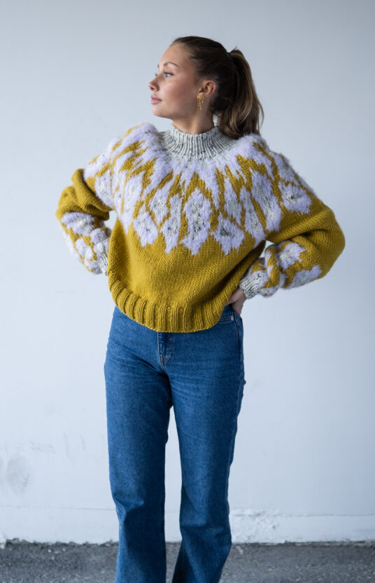 fairisle yoke weater