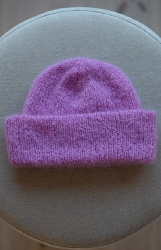 mohair lue oppskrift