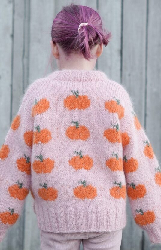 fluffy genser barn oppskrift