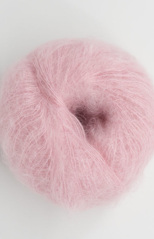 light pink mohair yarn