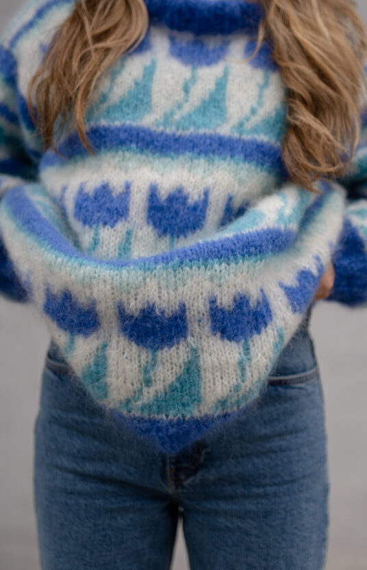 80s knit pattern tulipangenser