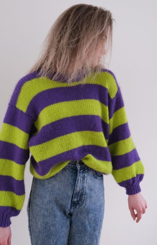 197284-Smoothie-genser-strikkeoppskrift - HipKnitShop hip wool genser