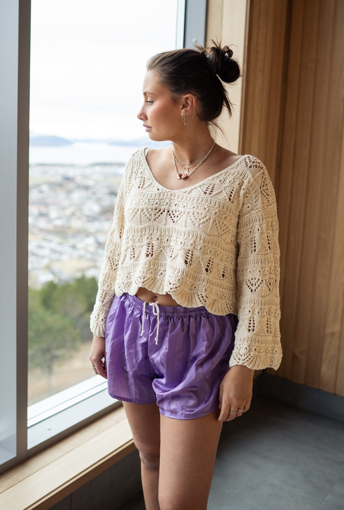 203208-Helle Sweater Knitting Pattern - HipKnitShop Sommerstrikk Bomull strikkeoppskrift