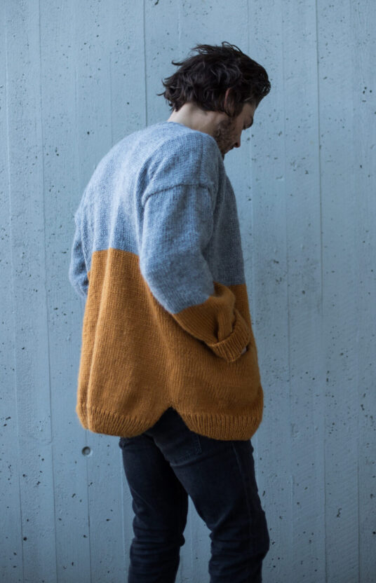 Festiva Cardigan Knitting Pattern Men - HipKnitShop mens knitwear, jacket
