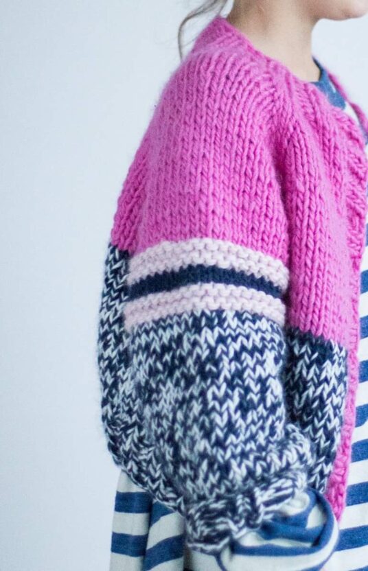 25705-Pop-jacket-child-kit-1 - HipKnitShop knitting kit kids cardigan