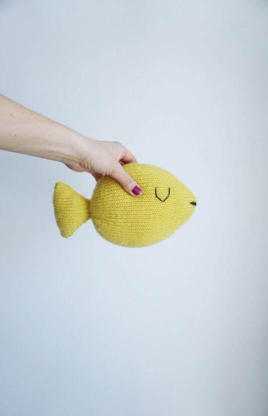 26123-Leisure Fish Knitting Pattern-1 - HipKnitShop knitting pattern fish Nemo