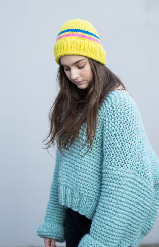 pom pom beanie