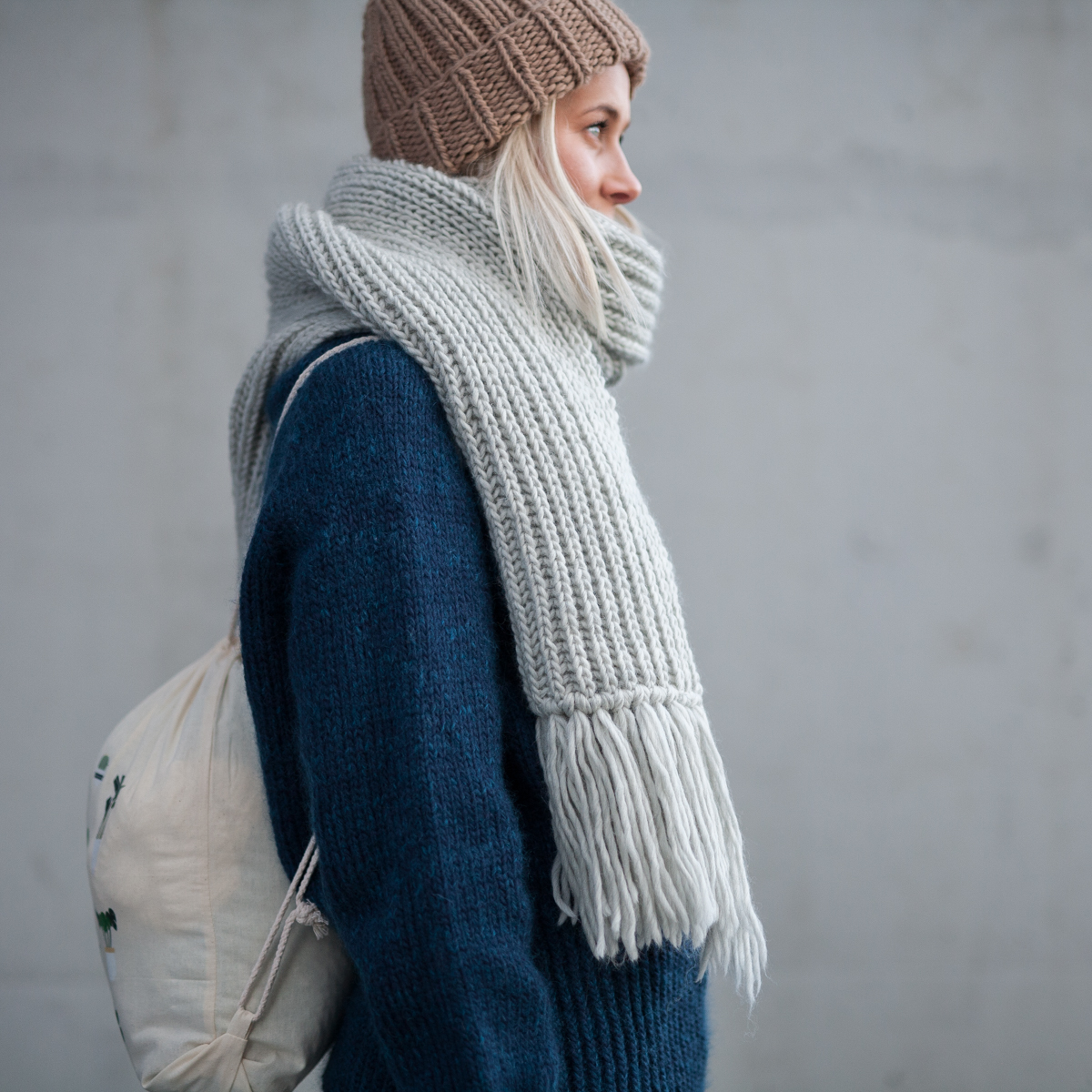 26660-Wrap-Me-In-Scarf-Kit-1 - HipKnitShop brioche stitch scarf knitting kit