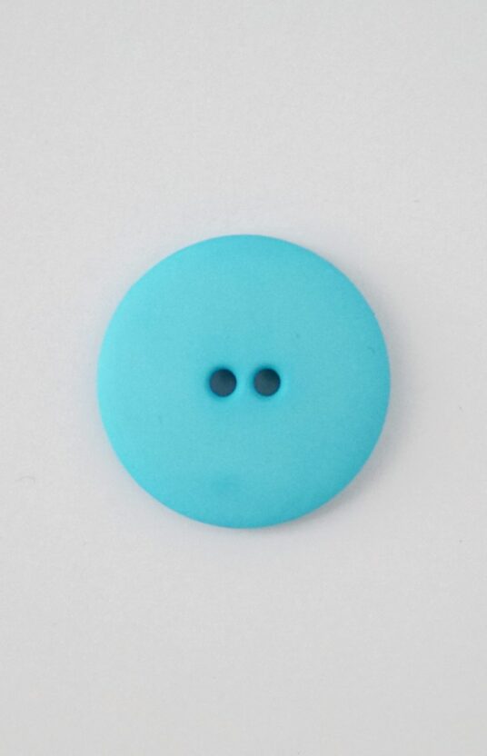 mint blue plastic button