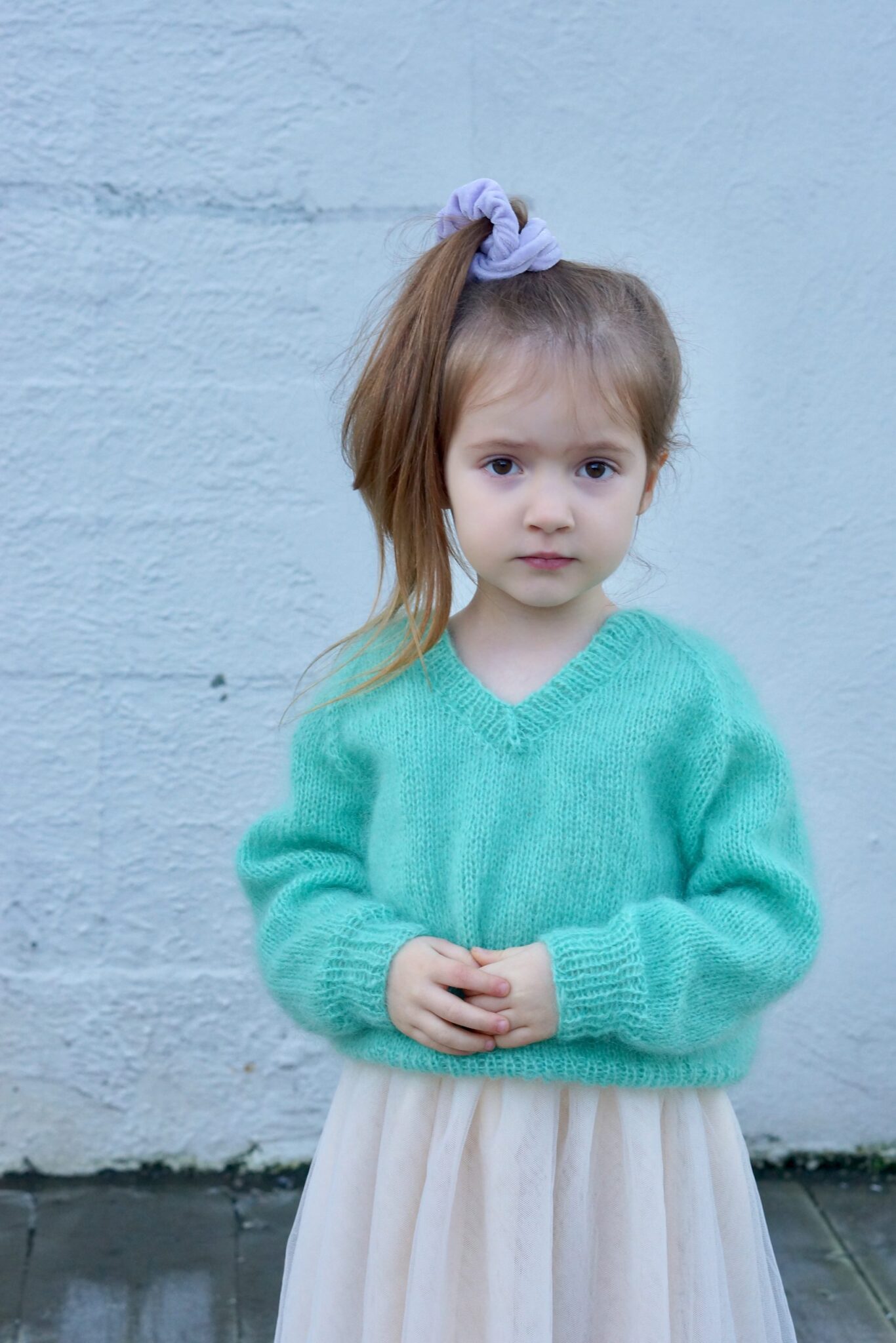 27058-Cotton Candy Sweater-child-knitting pattern-6 - HipKnitShop sukkerspinngenser