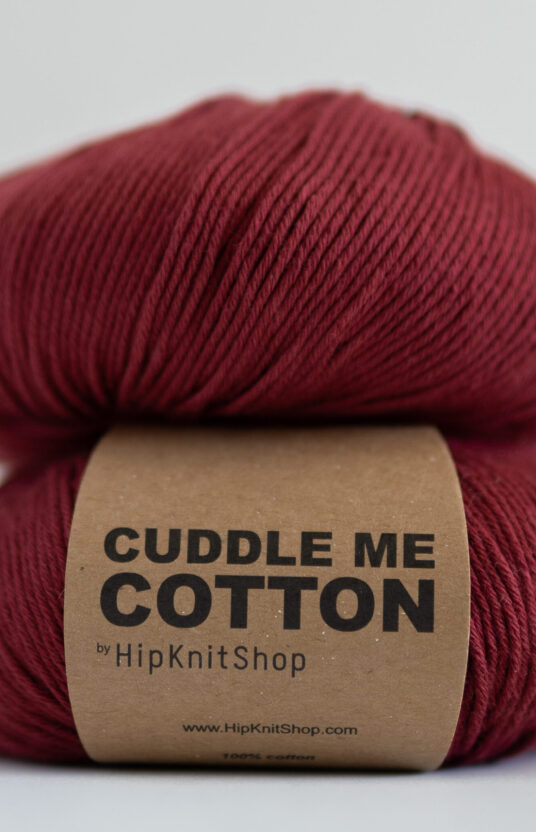 27760-Cherry-plum - HipKnitShop cotton yarn bordeux