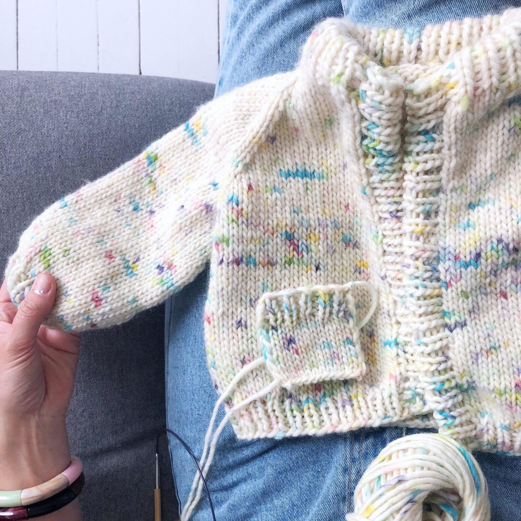 27852-Tutti-Frutti-Jacket-Kit - HipKnitShop cute kids cardigan pattern