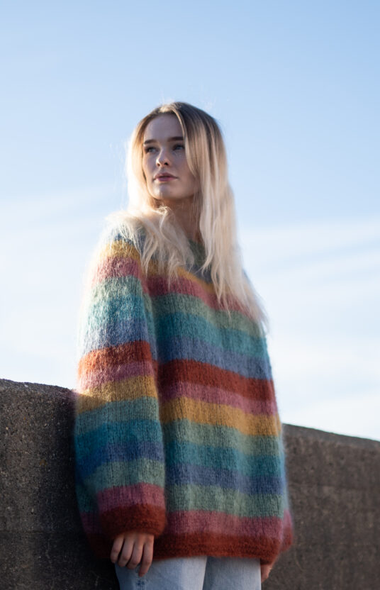 stripegenser oppskrift dame