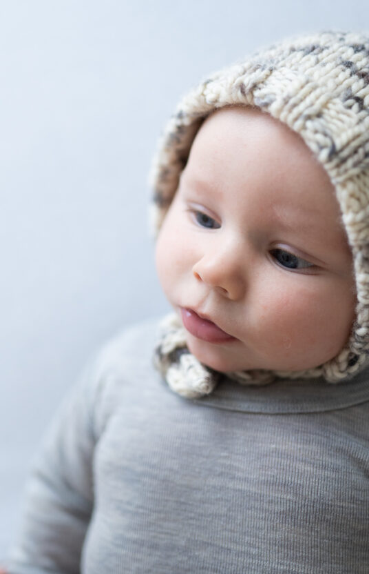 baby bonnet knit pattern