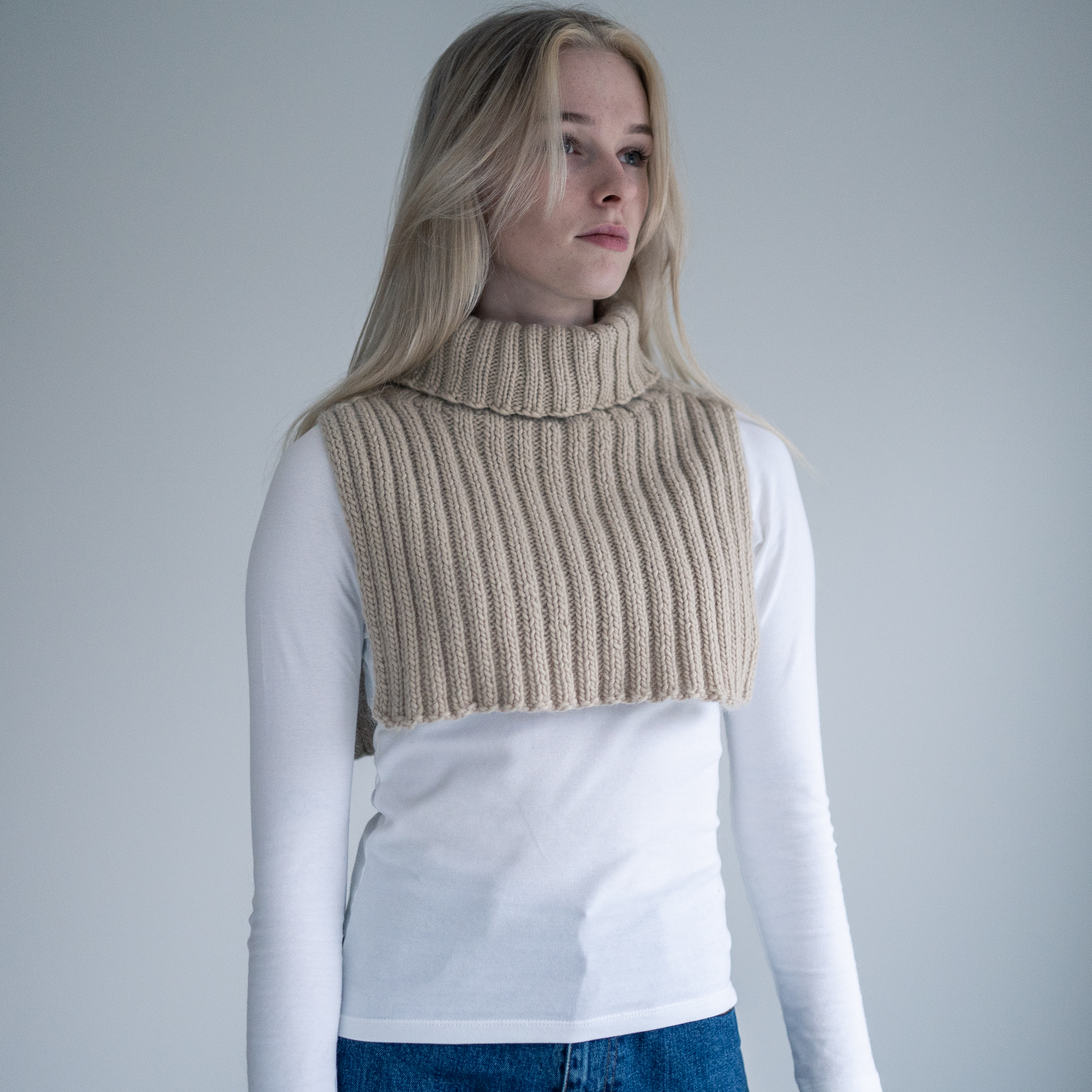 - HipKnitShop hals strikkeoppskrift