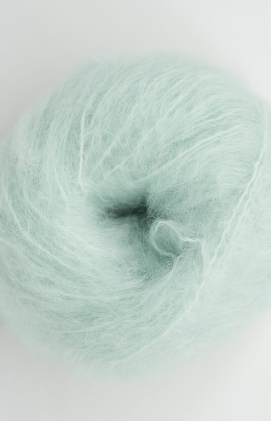 mint green yarn