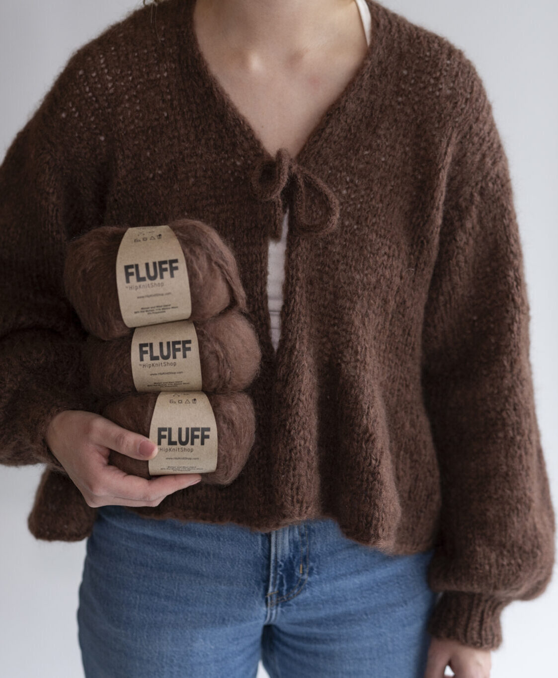 Swirl cardigan knitting pattern - HipKnitShop strikkejakker med volang og snor fin cardigan strikkeoppskrift jakke dame strikkejakke mohair