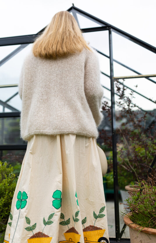 strikkegenser enkel hverdagsgenser ovenfra og ned cozy sweater knit pattern