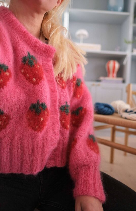 Fruity cardigan oppskrift