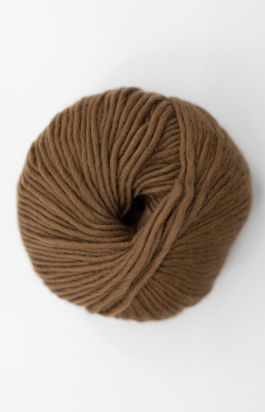 garn bruntoner nettbutikk strikk garn brun Hip Wool 100 % ullgarn strikk på tykke pinner