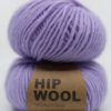 lys lilla garn. Ullgarn for strikk på tykke pinner. ren ull kløfri ull lavender garn hip wool