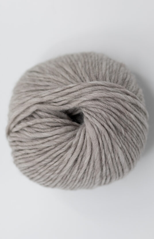 brun beige tykt garn Hip Wool nettbutikk mulesingfri rws MELERT GARN