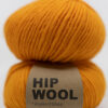 knall orange garn i ull. Fargerikt garn nettbutikk og strikk garn i mange farger. Inspirasjon strikk garn Hip wool