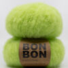 børstet alpakka bonbon lys grønn pærefarge sorbet pastellgrønn