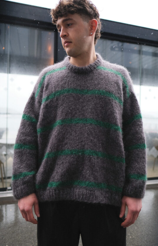mens mohair sweater knitting pattern